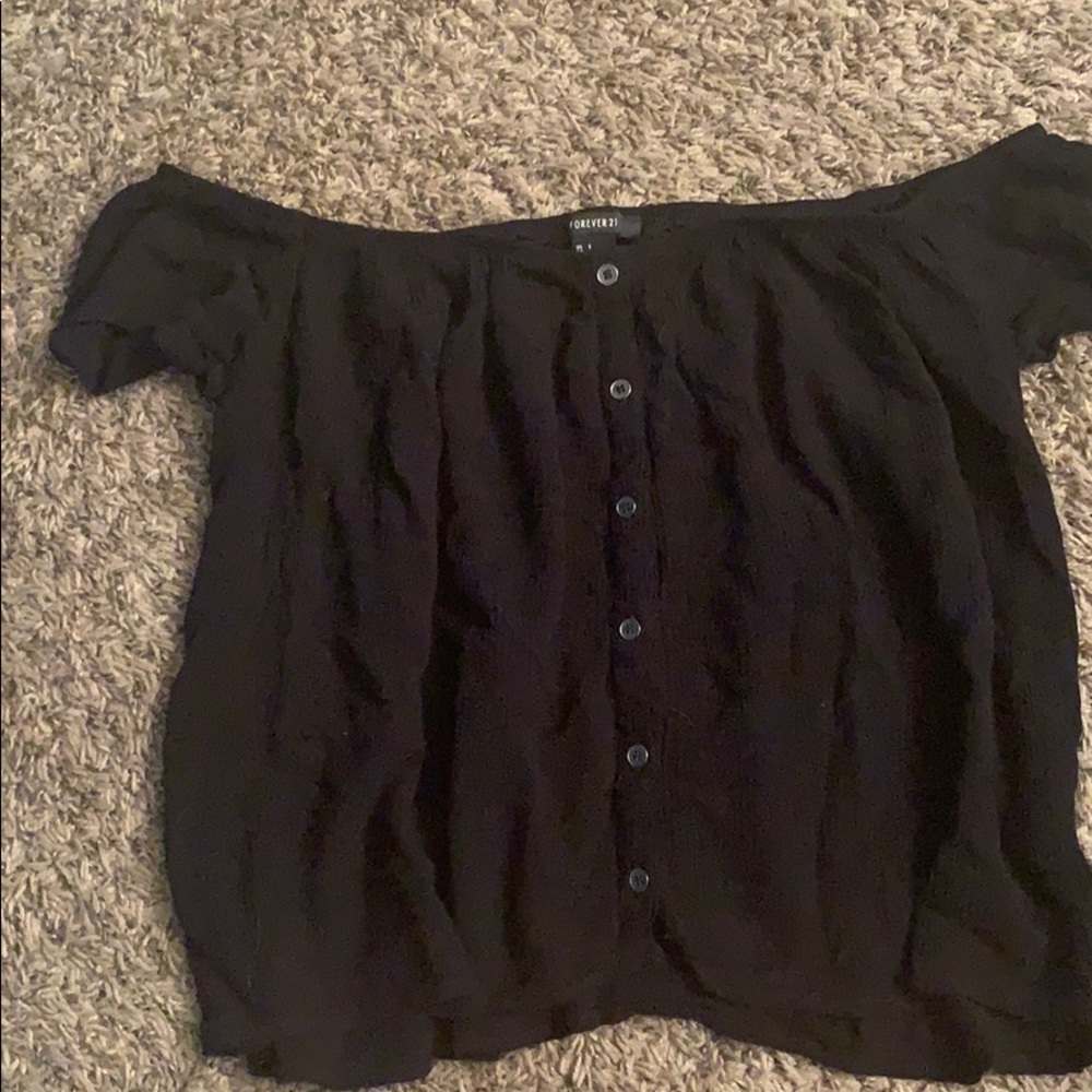 Flowy off the shoulders top